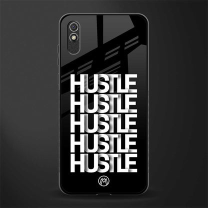 hustle glass case for redmi 9a sport image