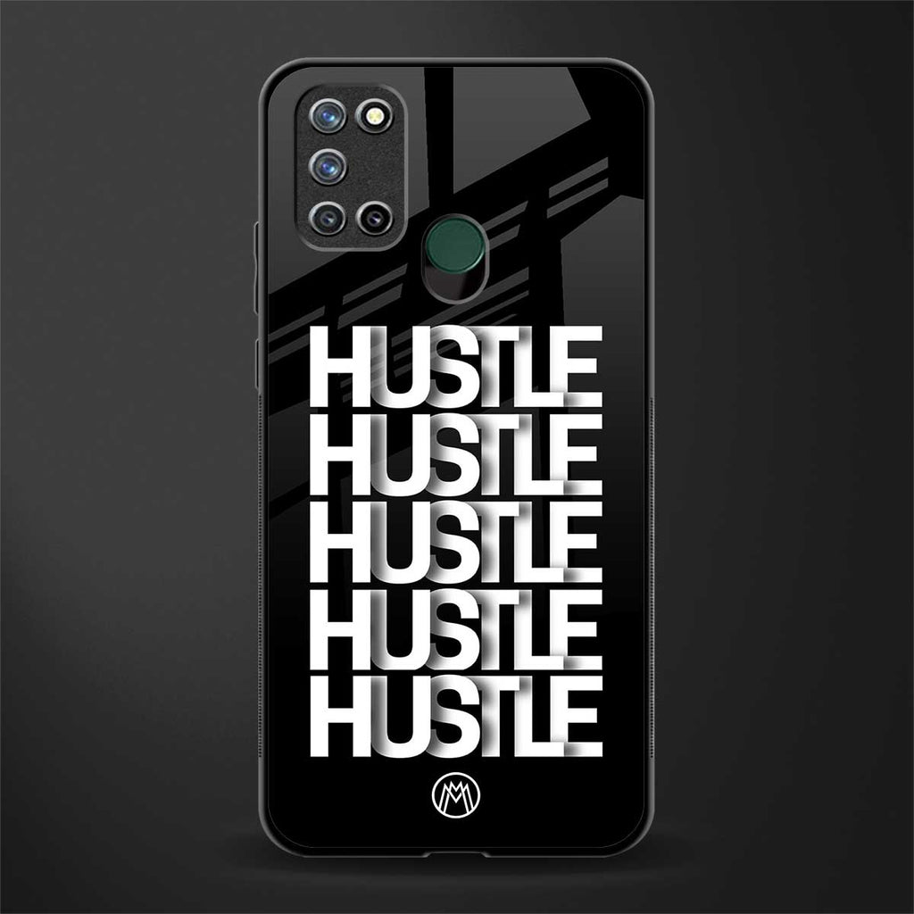 hustle glass case for realme 7i image
