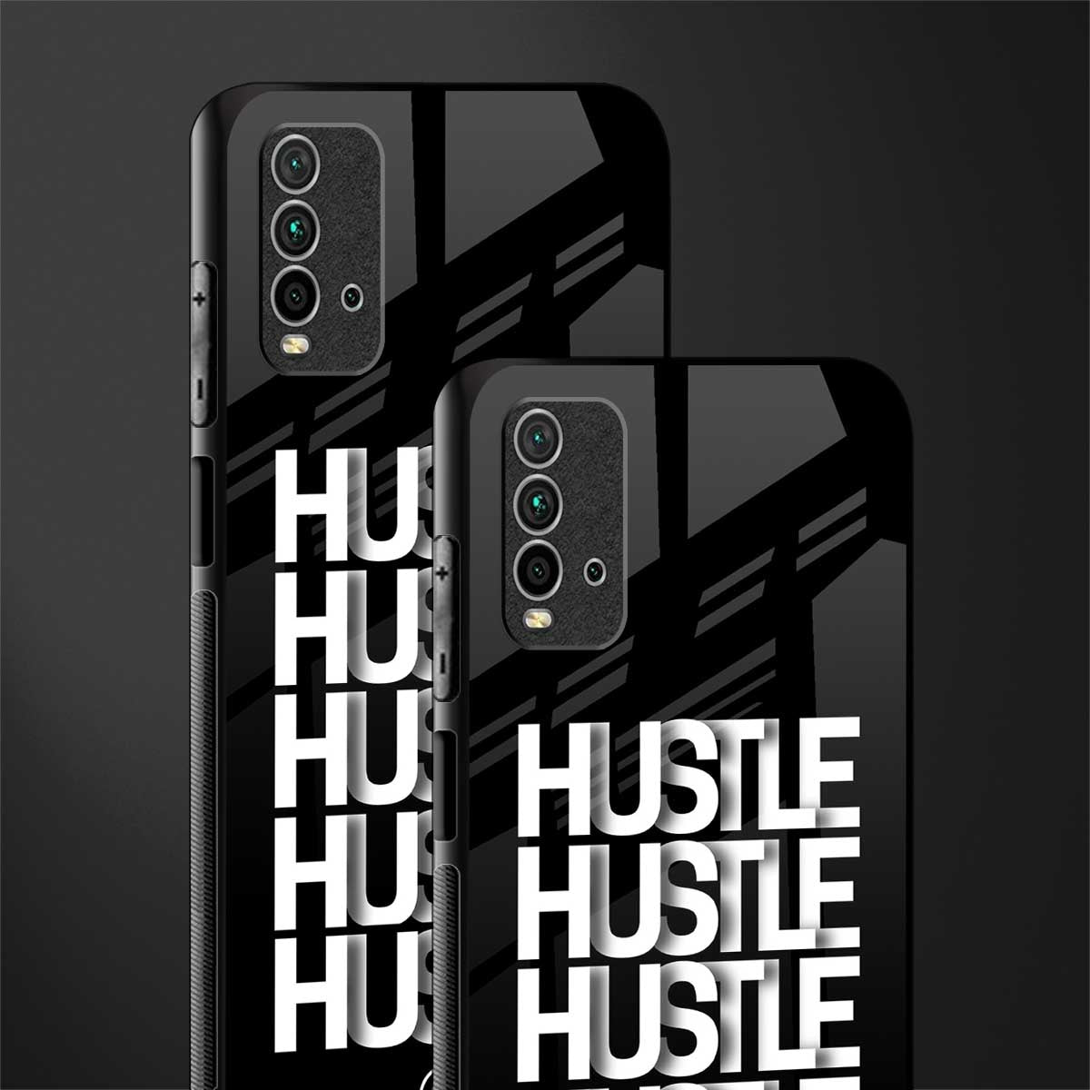 hustle glass case for redmi 9 power image-2