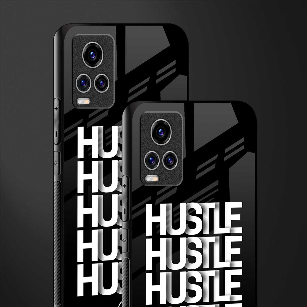 hustle glass case for vivo v20 pro image-2