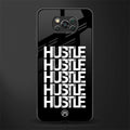 hustle glass case for poco x3 pro image