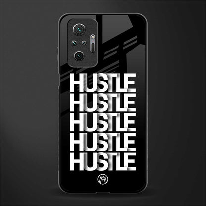 hustle glass case for redmi note 10 pro image