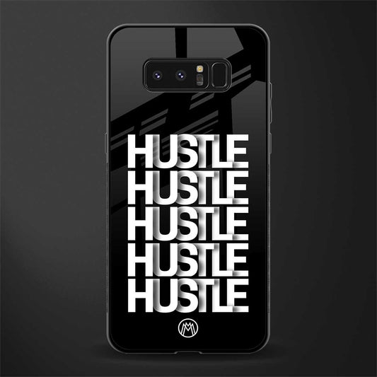 hustle glass case for samsung galaxy note 8 image