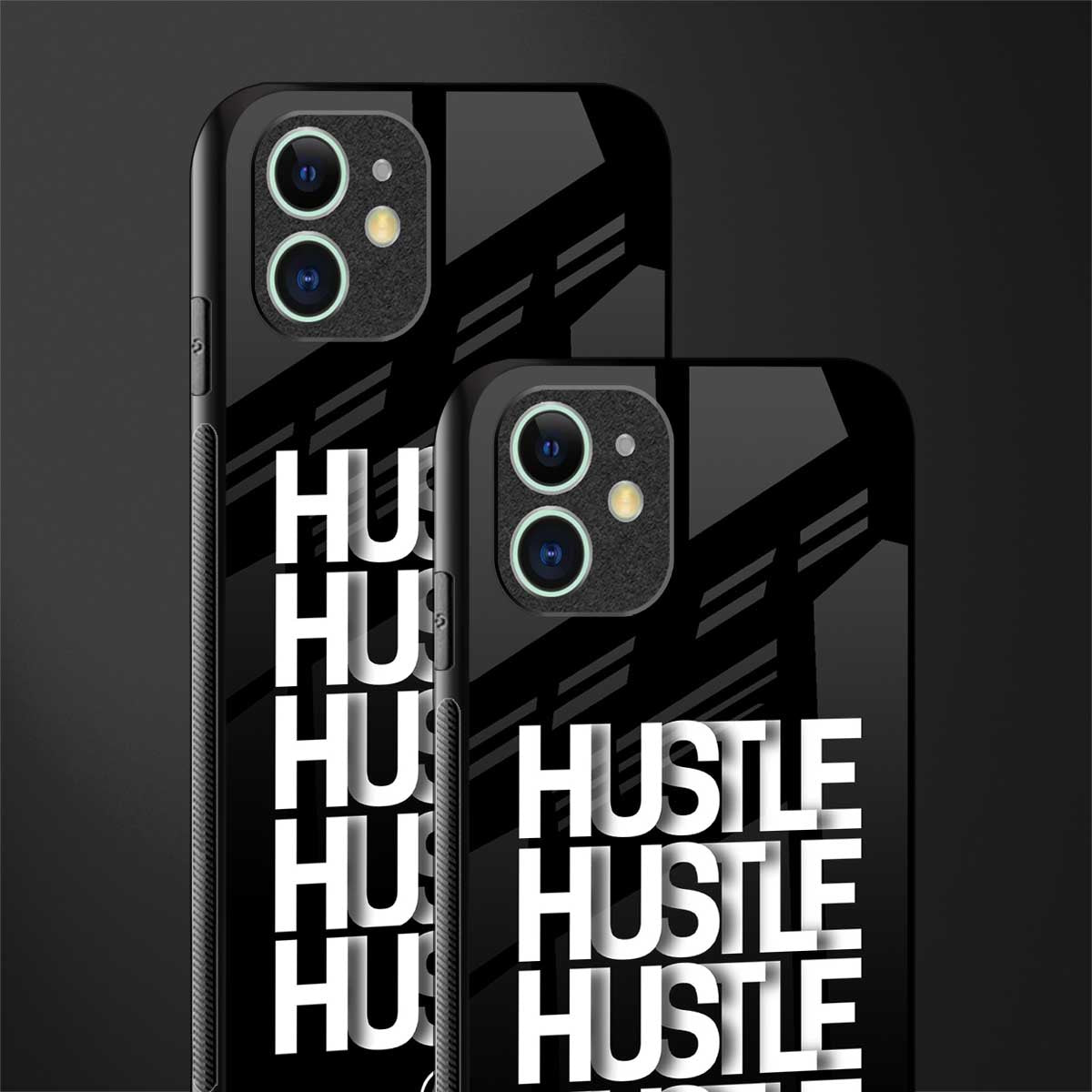 hustle glass case for iphone 11 image-2