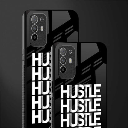 hustle glass case for oppo f19 pro plus image-2