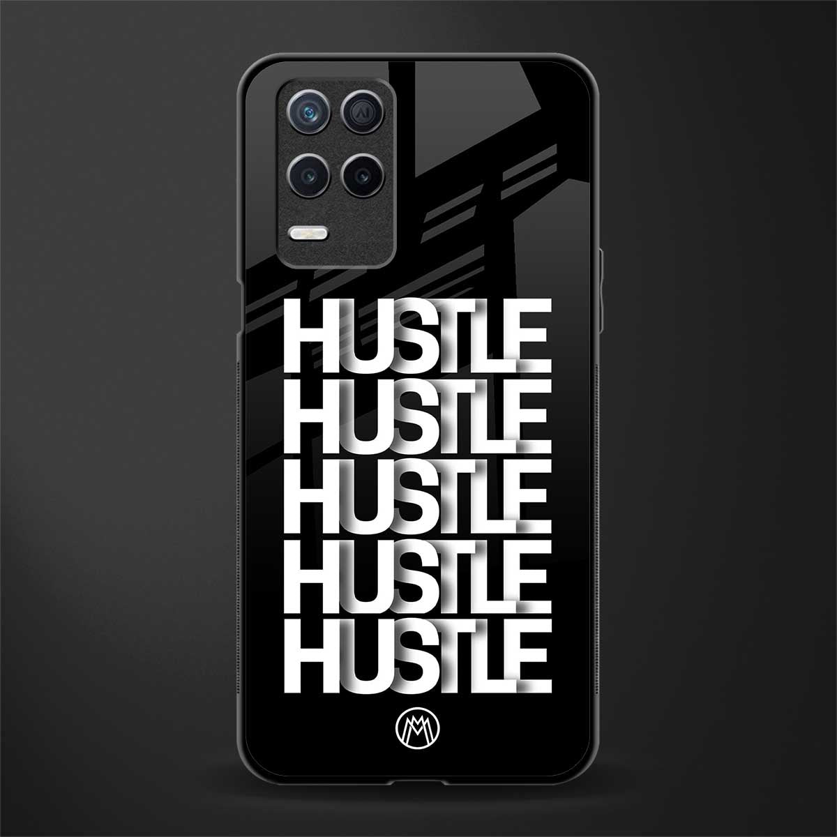 hustle glass case for realme narzo 30 5g image