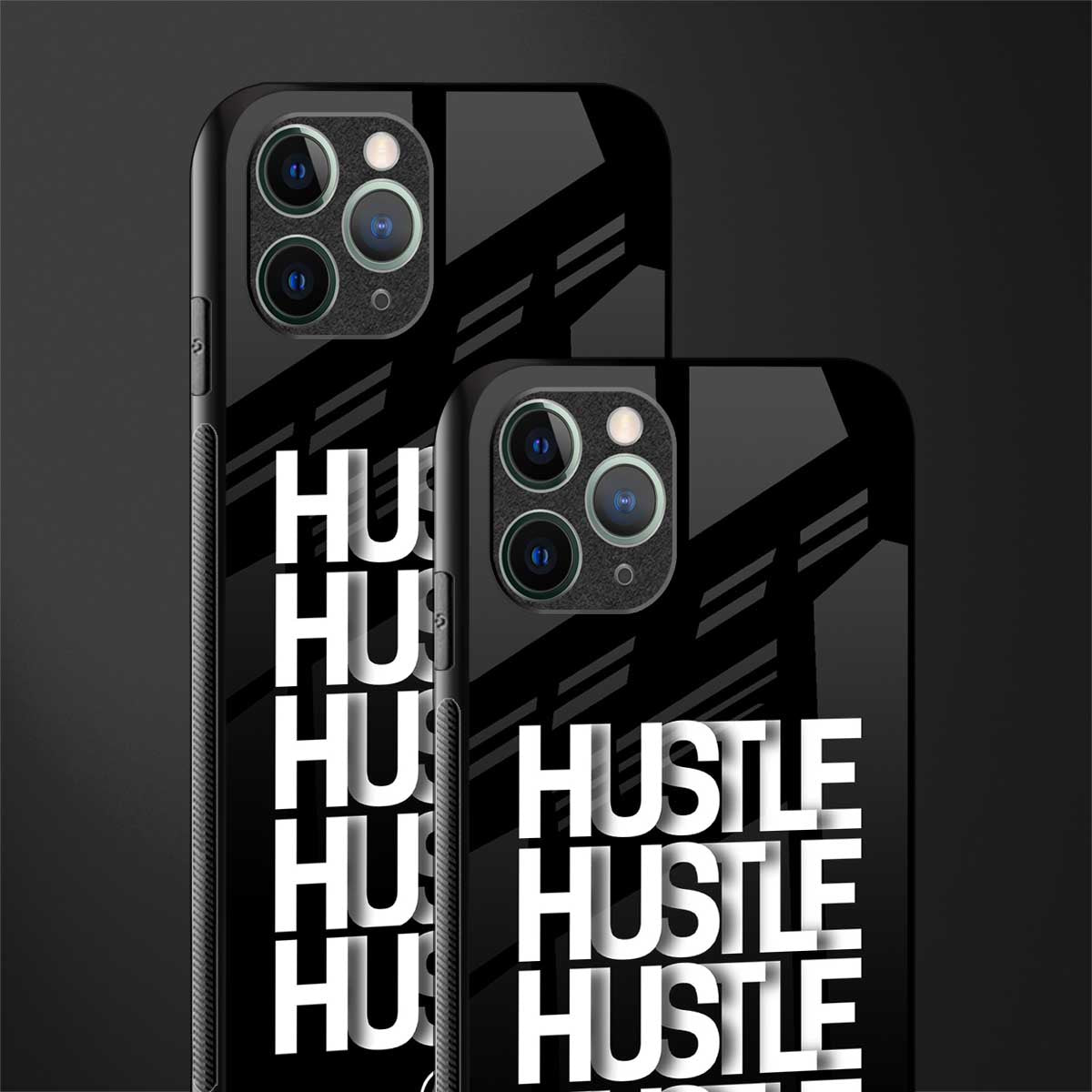 hustle glass case for iphone 11 pro image-2