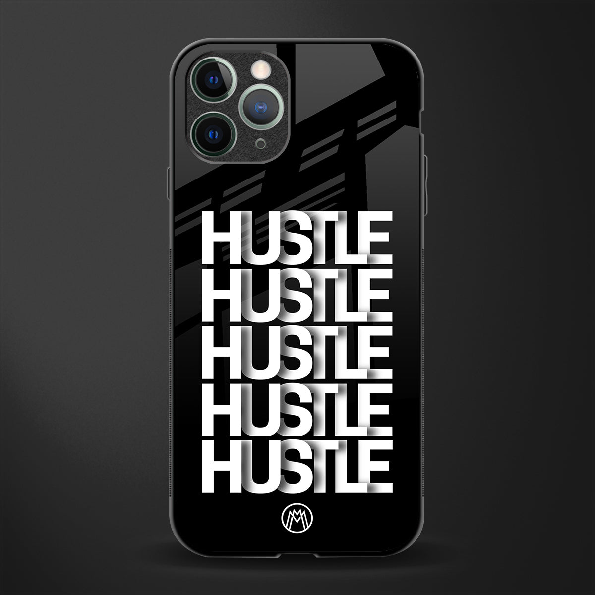 hustle glass case for iphone 11 pro image