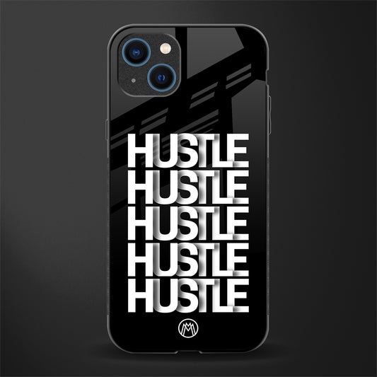 hustle glass case for iphone 14 plus image