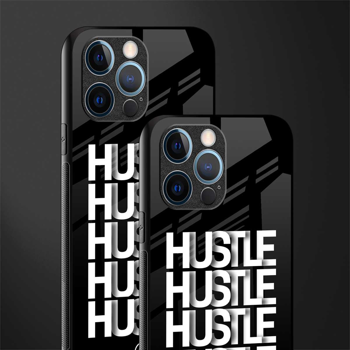 hustle glass case for iphone 12 pro image-2