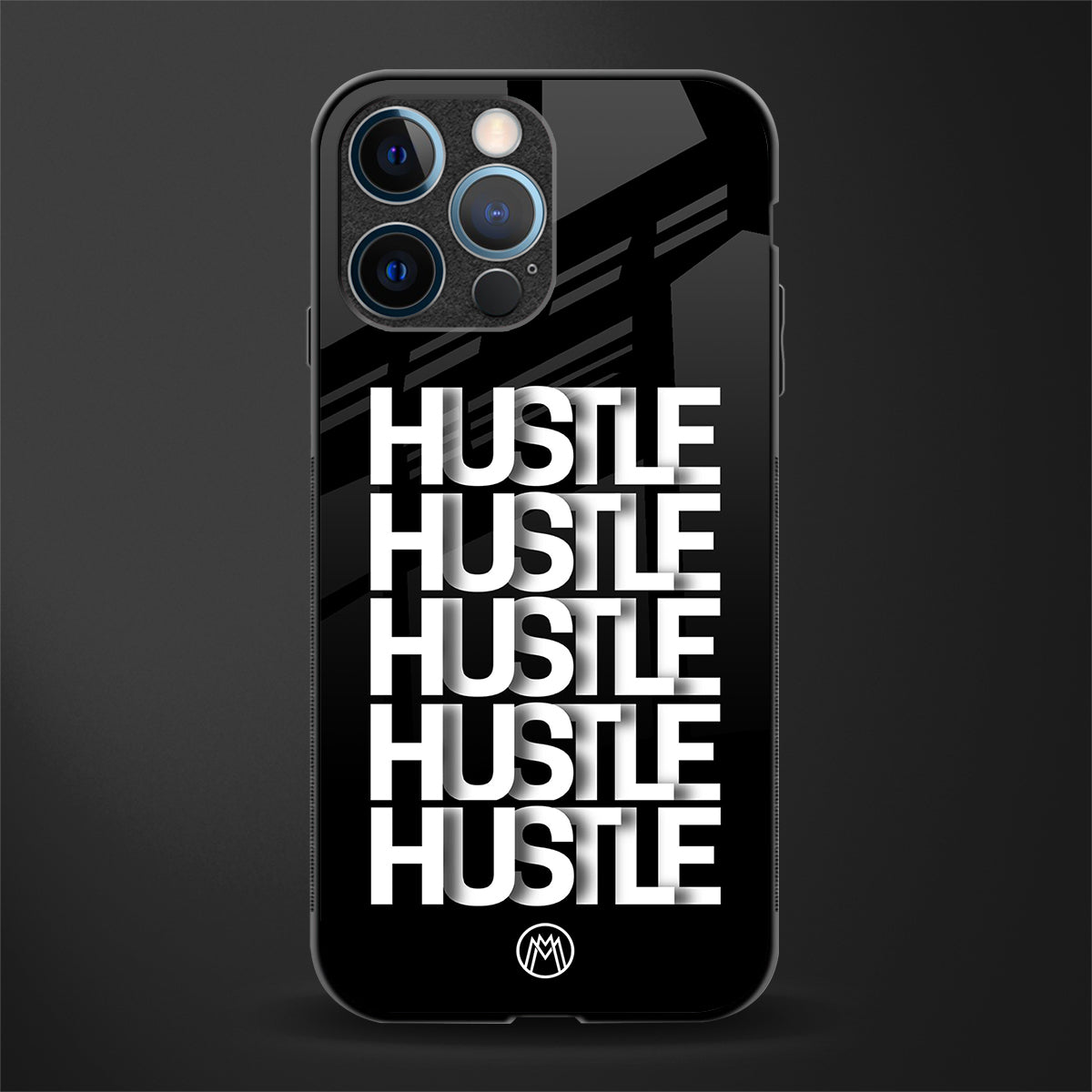 hustle glass case for iphone 12 pro image