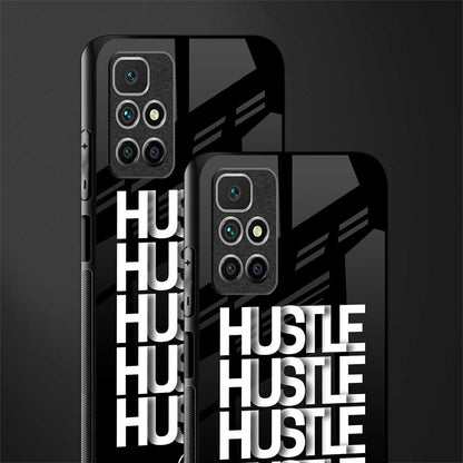 hustle glass case for redmi 10 prime image-2