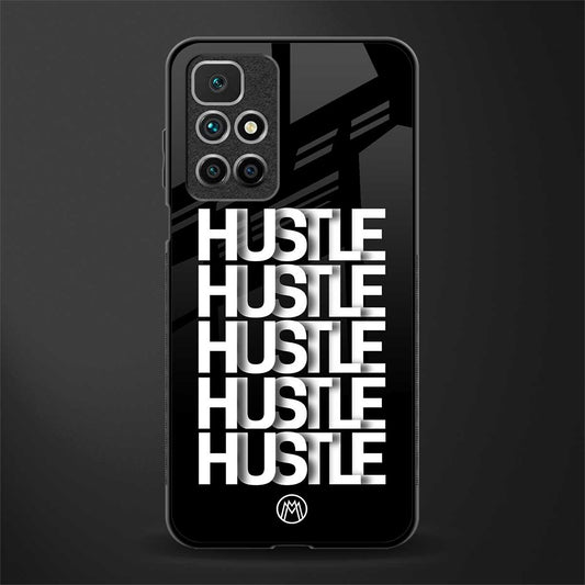 hustle glass case for redmi 10 prime image