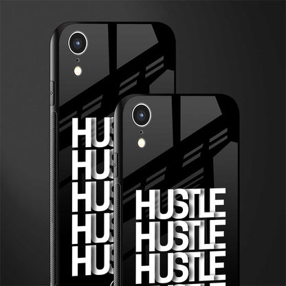 hustle glass case for iphone xr image-2