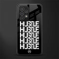 hustle back phone cover | glass case for samsung galaxy a73 5g