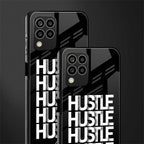 hustle back phone cover | glass case for samsung galaxy m33 5g
