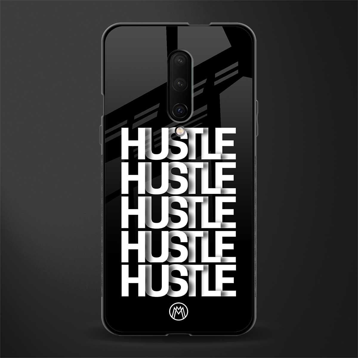 hustle glass case for oneplus 7 pro image