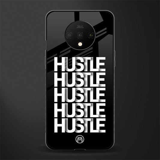 hustle glass case for oneplus 7t image