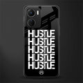 hustle back phone cover | glass case for vivo y16
