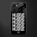 hustle back phone cover | glass case for vivo y16