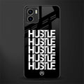 hustle back phone cover | glass case for vivo y72