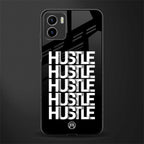 hustle back phone cover | glass case for vivo y72