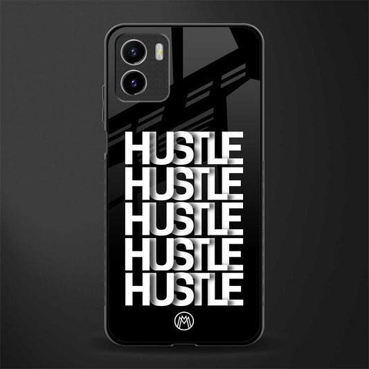 hustle back phone cover | glass case for vivo y72