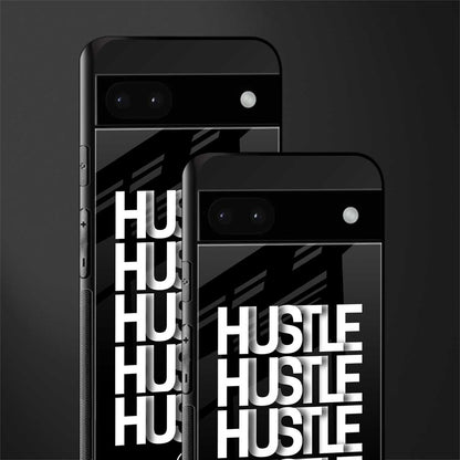 hustle back phone cover | glass case for google pixel 6a