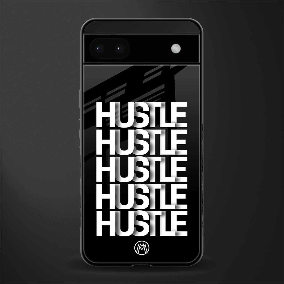 hustle back phone cover | glass case for google pixel 6a