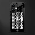 hustle back phone cover | glass case for oneplus nord ce 3 lite