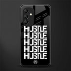hustle back phone cover | glass case for samsung galaxy a14 5g