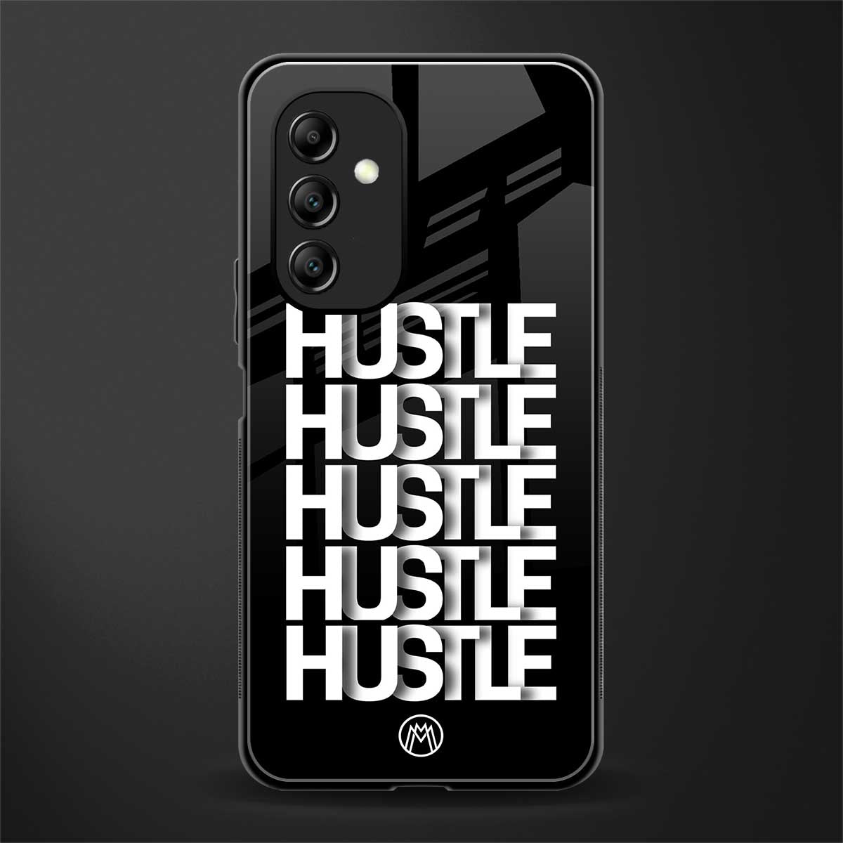 hustle back phone cover | glass case for samsung galaxy a14 5g