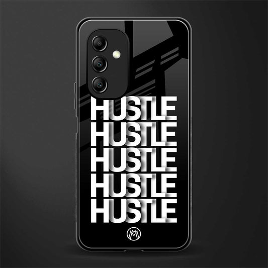 hustle back phone cover | glass case for samsung galaxy a14 5g
