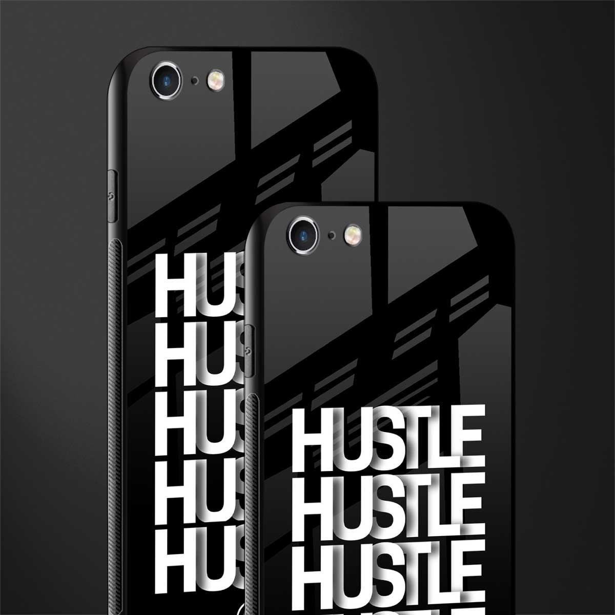 hustle glass case for iphone 6 plus image-2
