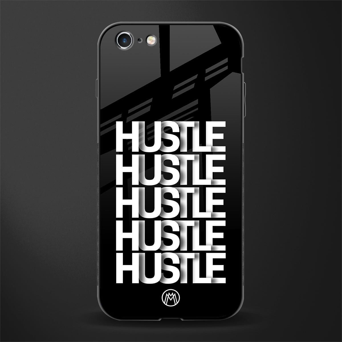 hustle glass case for iphone 6 plus image
