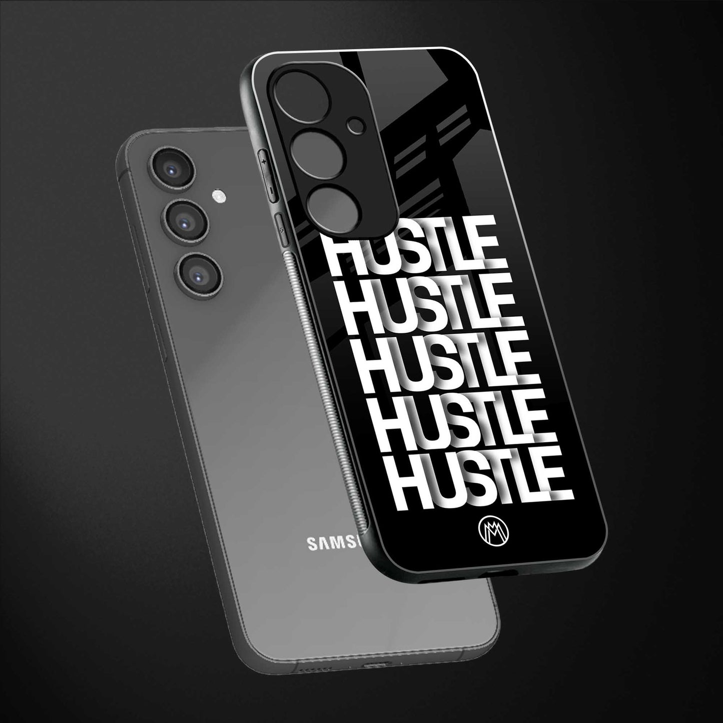 hustle back phone cover | glass case for samsung galaxy s23 fe 5g