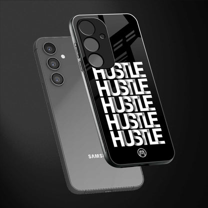 hustle back phone cover | glass case for samsung galaxy s23 fe 5g