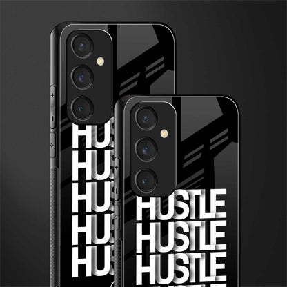 hustle back phone cover | glass case for samsung galaxy s23 fe 5g