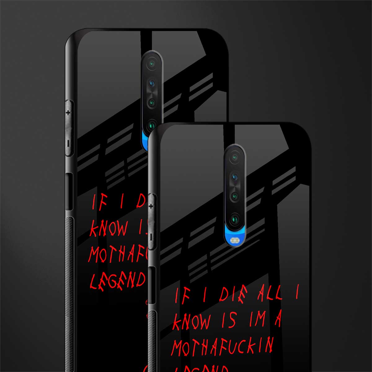 i am a legend glass case for poco x2