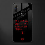 i am a legend glass case for realme narzo 10a