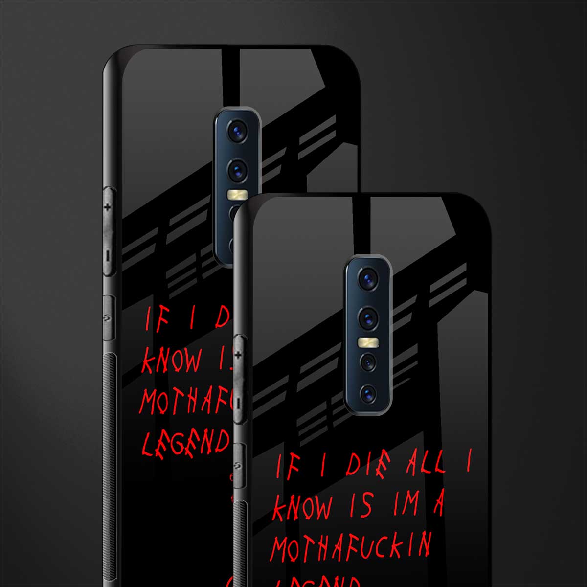 i am a legend glass case for vivo v17 pro