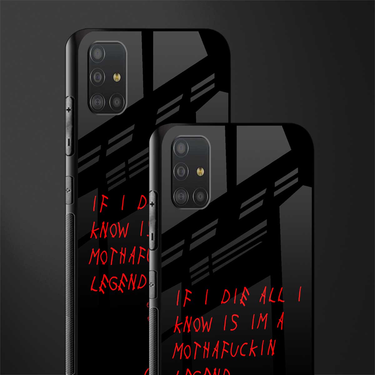 i am a legend glass case for samsung galaxy a51