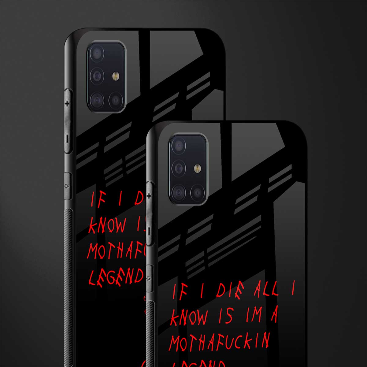 i am a legend glass case for samsung galaxy a71