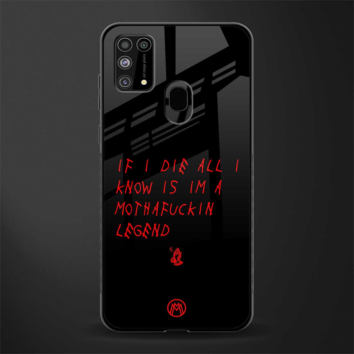i am a legend glass case for samsung galaxy m31 prime edition