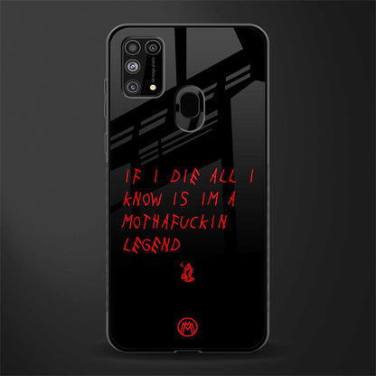 i am a legend glass case for samsung galaxy m31 prime edition