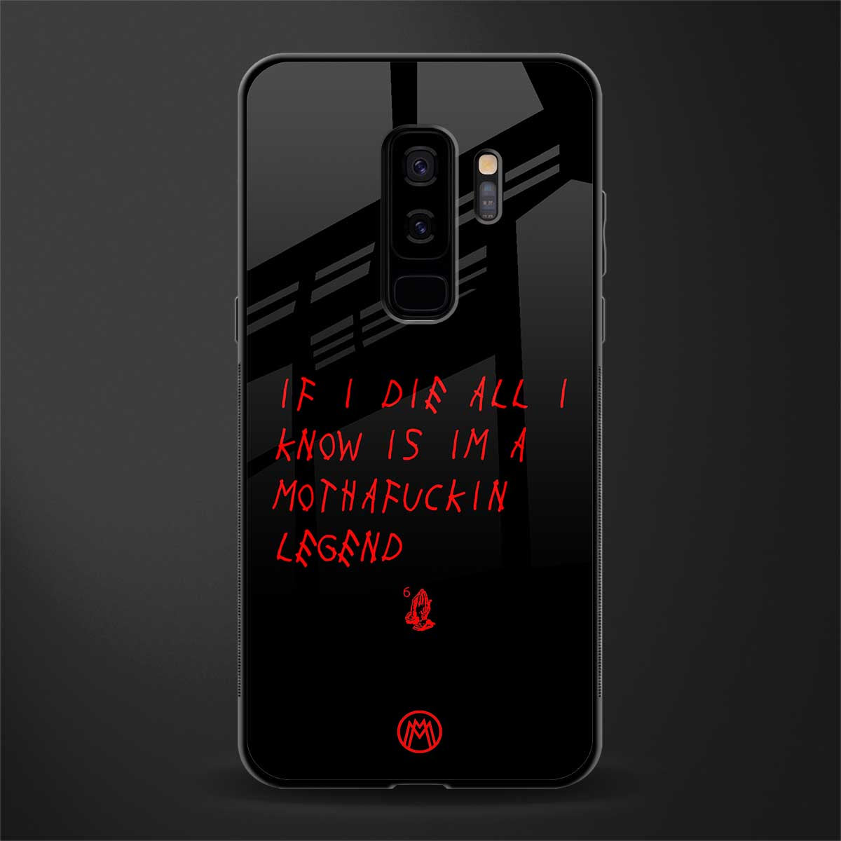 i am a legend glass case for samsung galaxy s9 plus