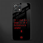 i am a legend glass case for mi 11 lite