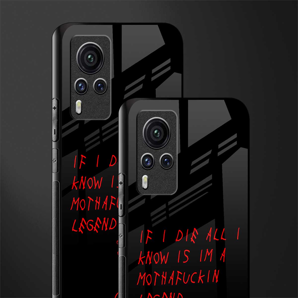 i am a legend glass case for vivo x60 pro