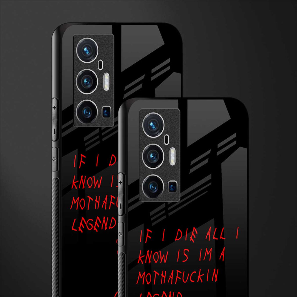 i am a legend glass case for vivo x70 pro plus