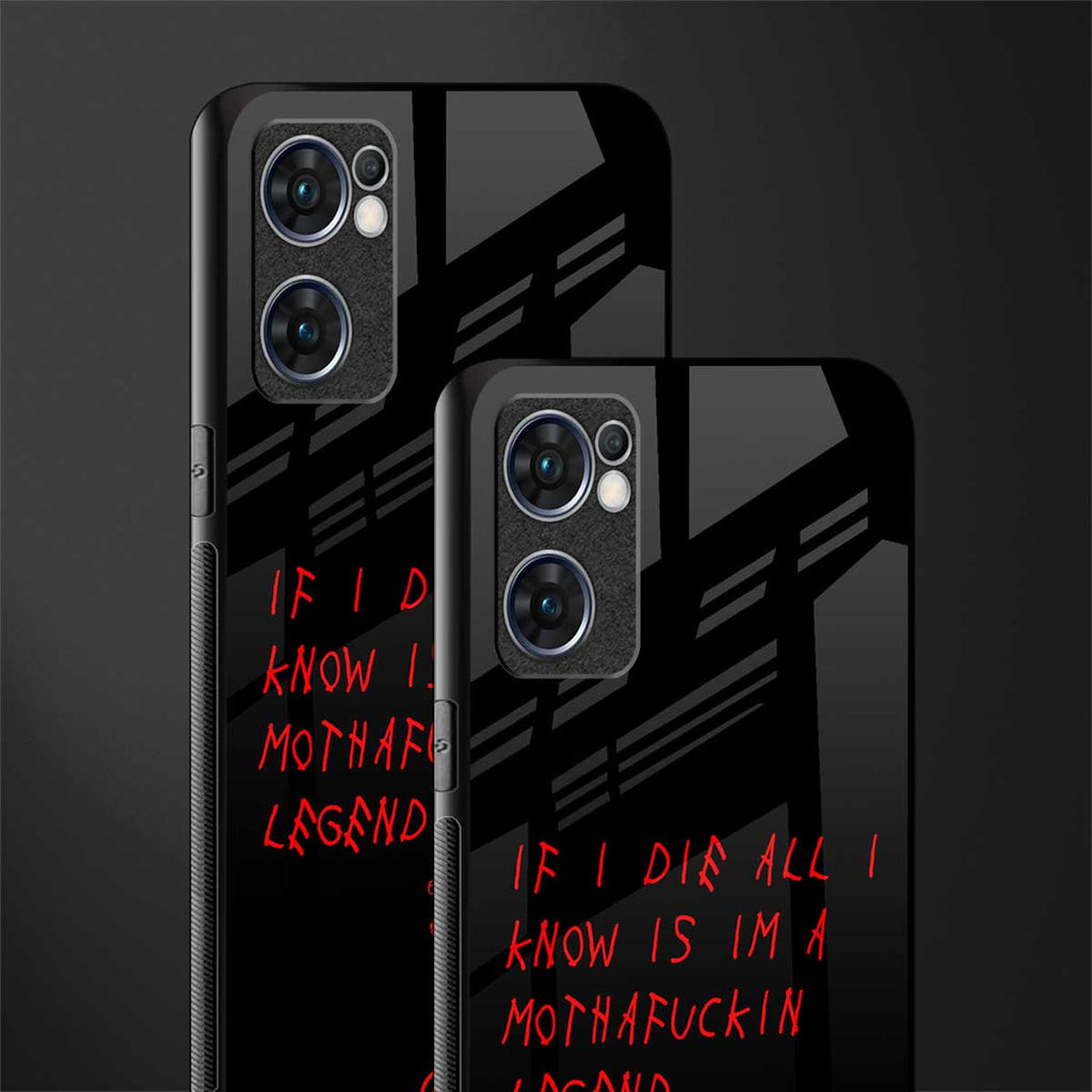 i am a legend glass case for oppo reno7 5g